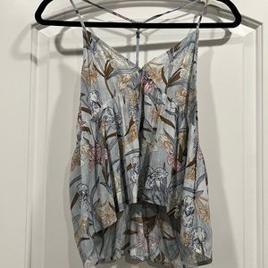 Floral summer blouse